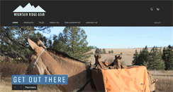 Desktop Screenshot of mountainridgegear.com